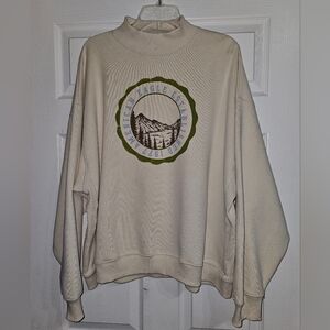 American Eagle Mountains Pullover Sweatshirt Women's Large